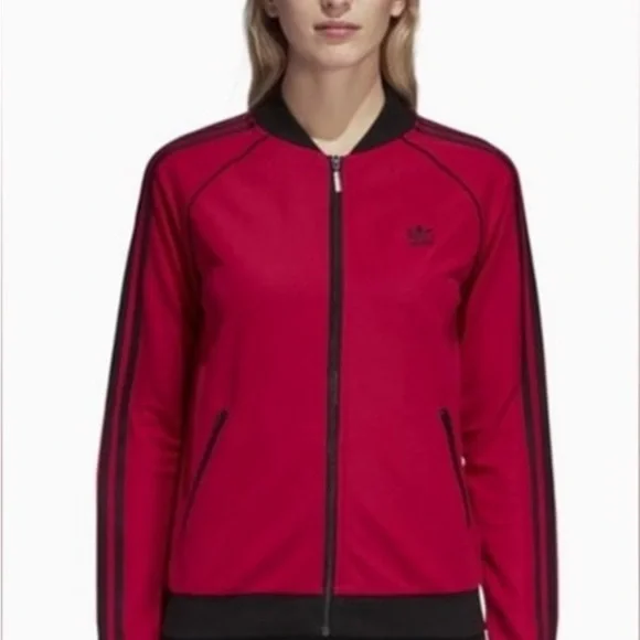 Adidas Women's Tracktop Track Jacket NWT Leoflage SST Size M - Picture 9 of 12